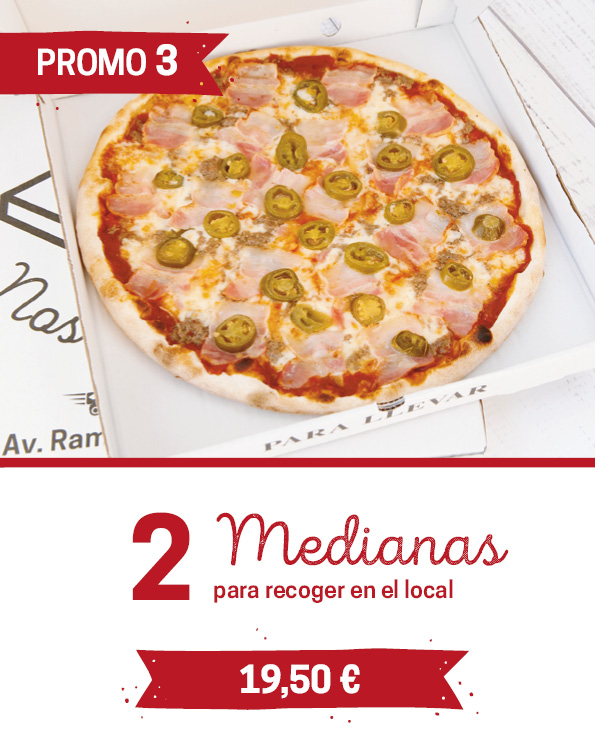 Promo 3 Pizza Express Vila-seca
